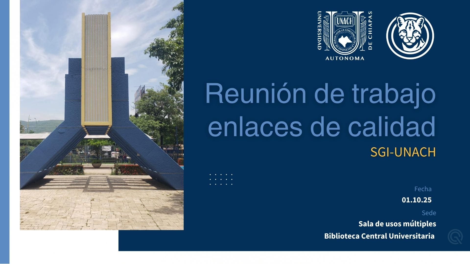 Sesión de trabajo con enlaces de calidad