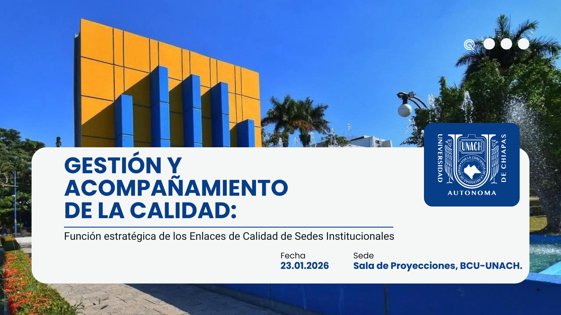 Curso: Gestión y acompañamiento de la calidad